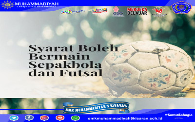 Syarat Boleh Bermain Sepakbola dan Futsal