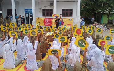 Indosat Ooredoo Motivasi Minat Belajar Pelajar SMK Muhammadiyah 5 Kisaran Dengan Program Ranking 1