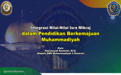 Integrasi Nilai-Nilai Isra Mikraj dalam Pendidikan Berkemajuan Muhammadiyah