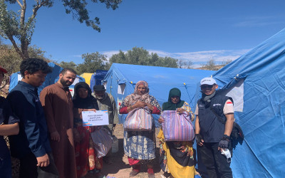 Pasca Gempa Maroko, Muhammadiyah Salurkan Bantuan Hingga Dirikan Pos Kesehatan Darurat