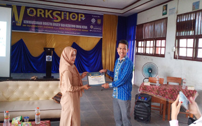 Bersama Dinas Ketenagakerjaan Kab. Asahan, SMK Muhammadiyah 5 Kisaran Laksanakan Workshop Kewirausahaan Industri Kreatif dan Lapangan Pekerjaan